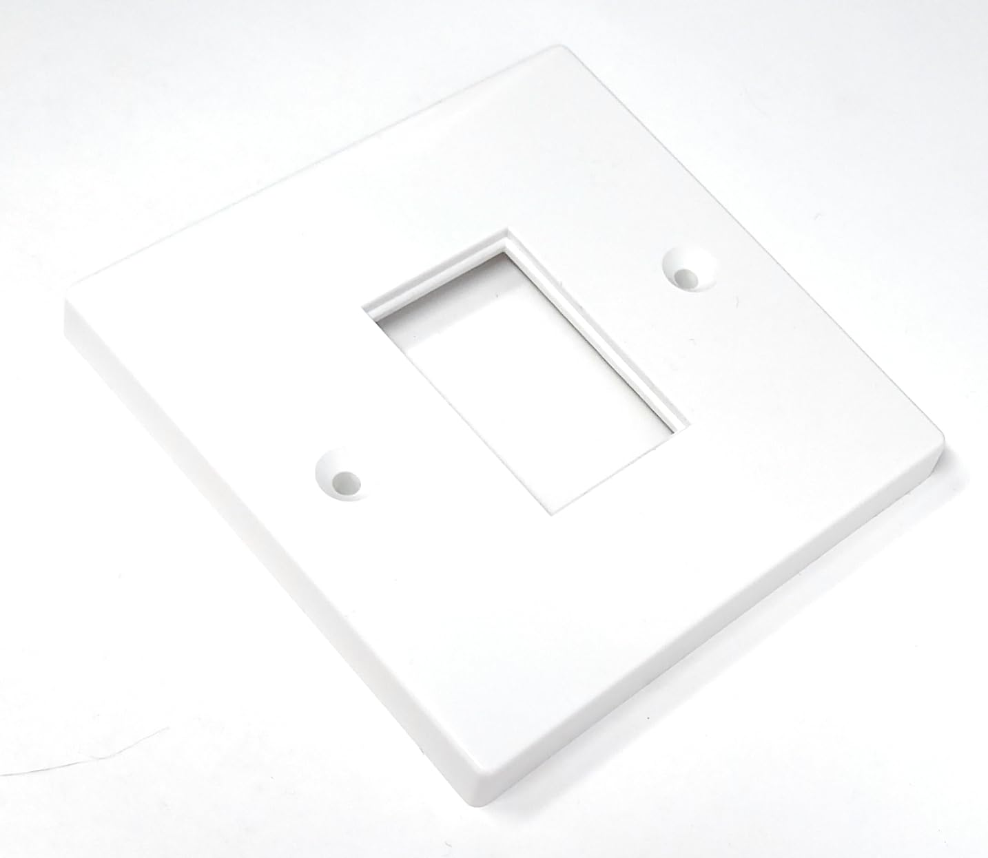 Single Gang Ethernet RJ45 Module Modular Frame (LJ6C) Wall Plate, Faceplate, Screws Included