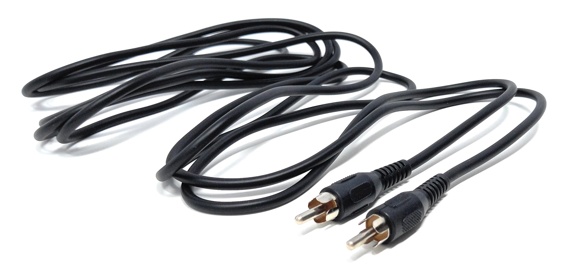 DRUT Single RCA to RCA Phono Plug to Plug Audio Cable, Speaker Male to Male Lead