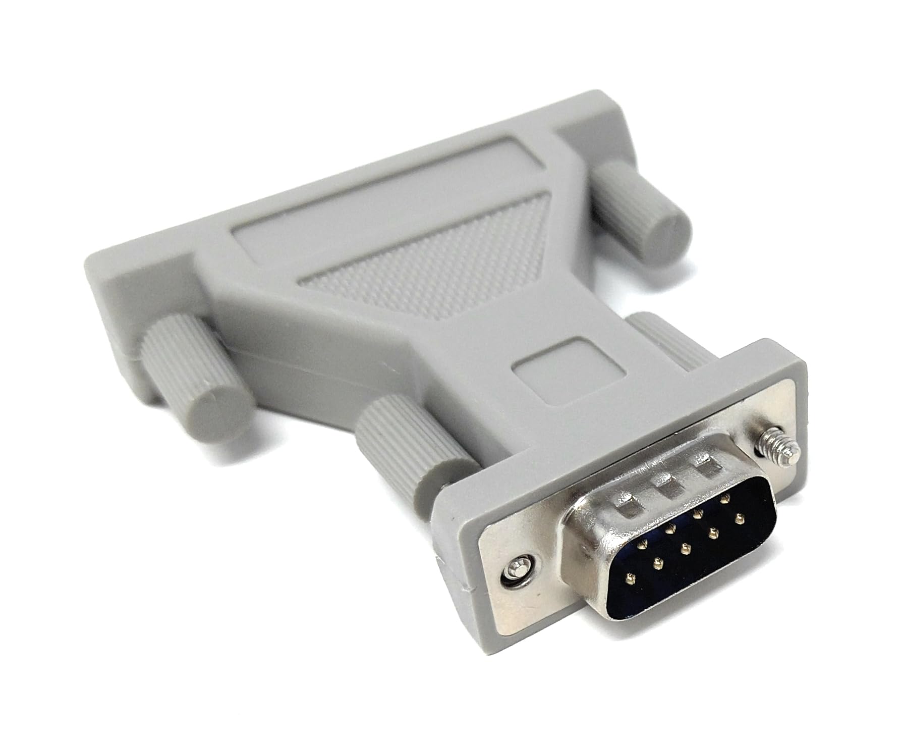DRUT D9 Male to D25 Female Serial Adapter – 9-Pin to 25-Pin DB RS-232 Connector, D9 Fully Wired for Legacy Devices