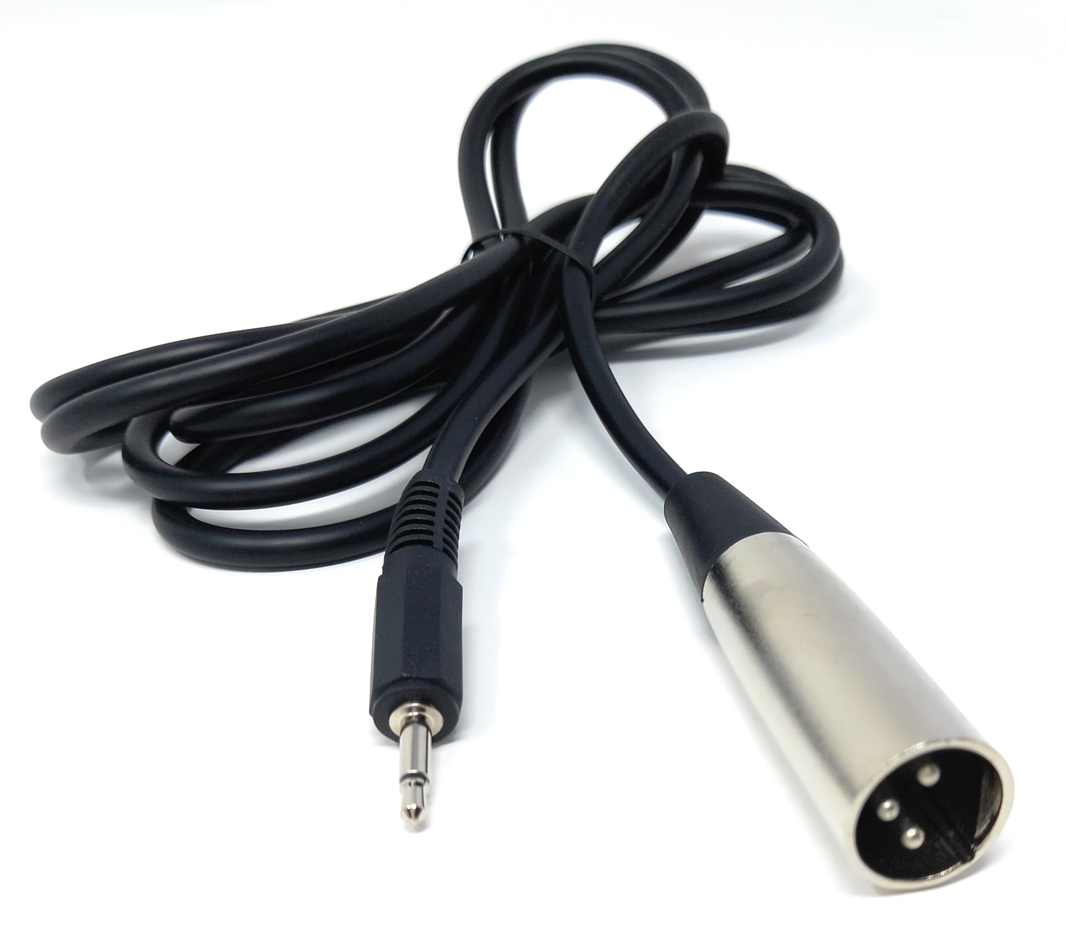 DRUT 2m 3 Pin XLR Male Plug to 3.5mm 1/8 Mono Jack AUX Plug Audio Lead Cable 6.5ft
