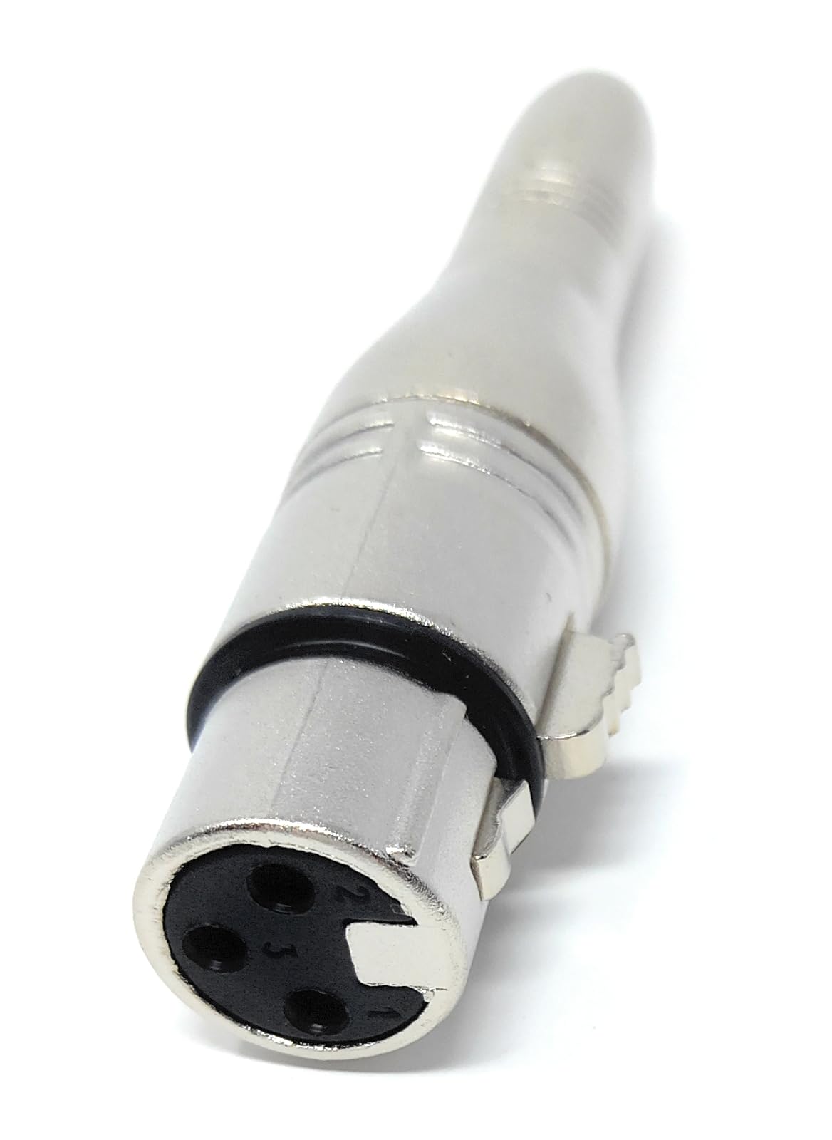 DRUT XLR Female 3pin to 6.35mm Balanced Jack Socket Adapter Cable Converter