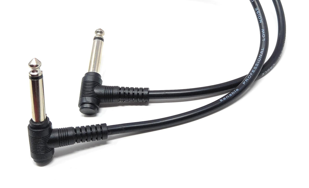 DRUT 6.35mm 1/4" TS Mono Jack to Jack Plug Lead for Guitar, Amplifiers, Music Instruments, Speakers, Microphone Cable