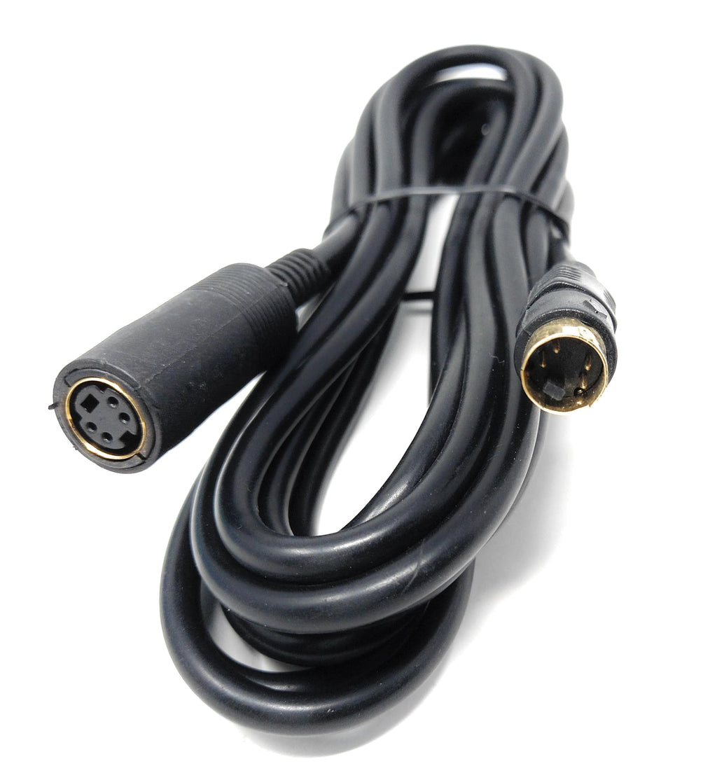DRUT S-Video Extension Cable, 4 Pin Mini Din (Male to Female) Lead Cord