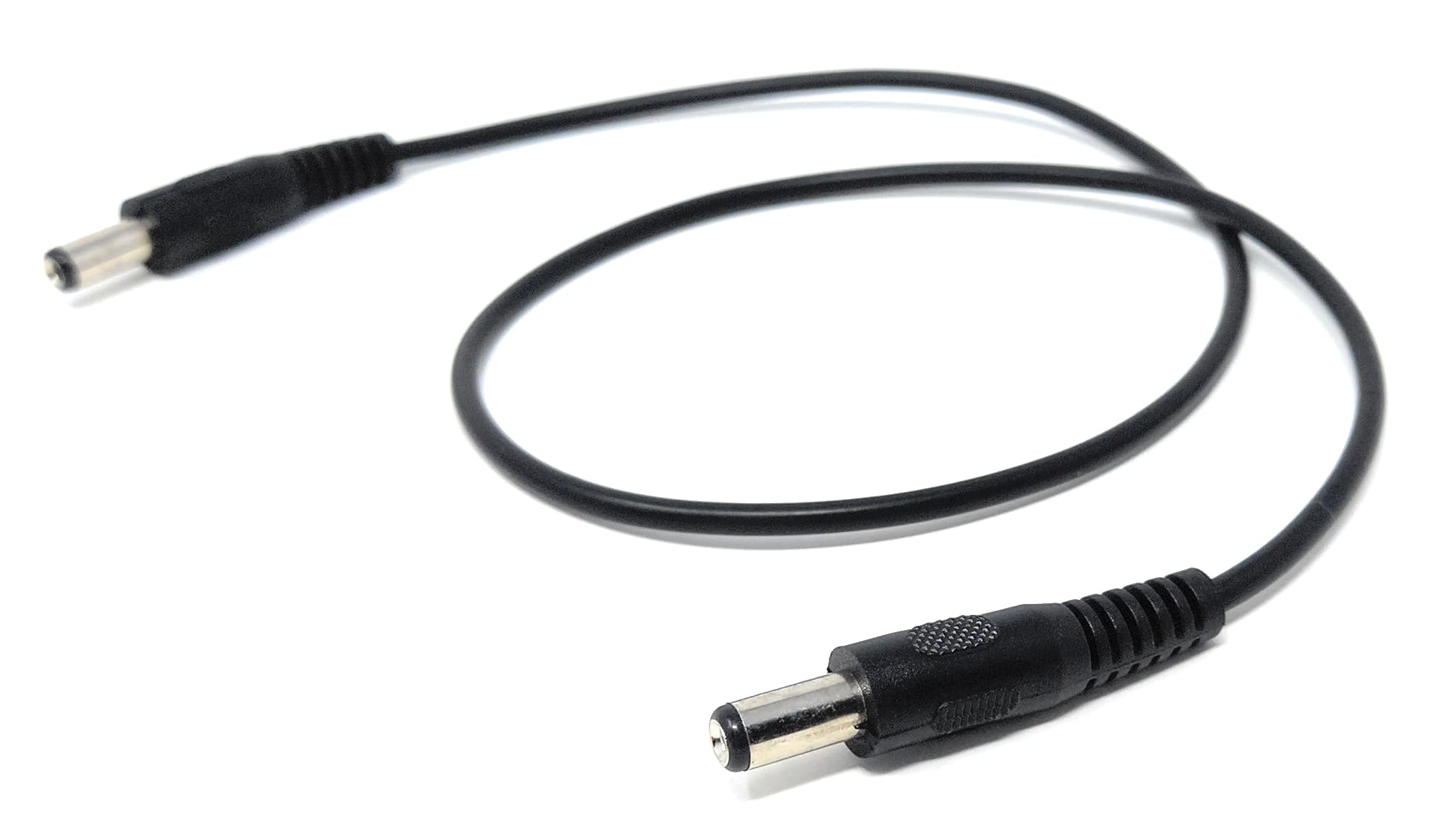 2.1mm x 5.5mm Male to Male DC Connector Lead Power Cable for CCTV Cameras, LED Signs, Solar Powered Devices, Music Instruments
