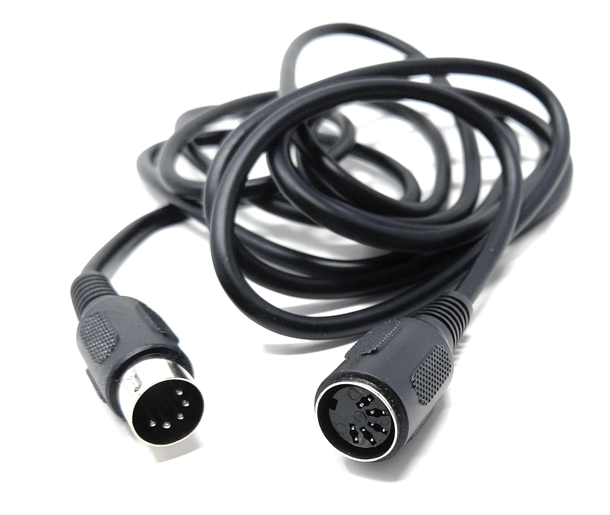 DRUT MIDI 5-PIN DIN Extension Cable, Male to Female, for MIDI Keyboard, Electric Piano, Synthesiser, MIDI Guitar