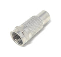 DRUT F-Type Male Plug to RCA Female Jack RF Video TV Cable Lead Adapter