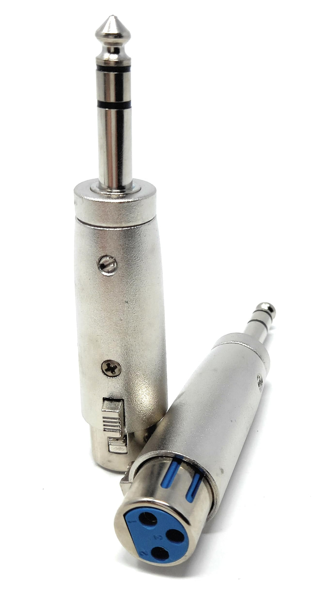 DRUT 6.35mm Stereo Jack to XLR Socket Adapter, Music Instruments, Microphone Cable Converter