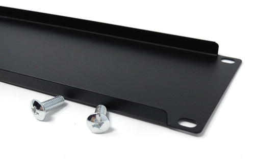 2U Blank Panel for 19 inch Rack - Rack Mount Blanking Panel for Server/Network Racks, Enclosures & Cabinets, Screws Included