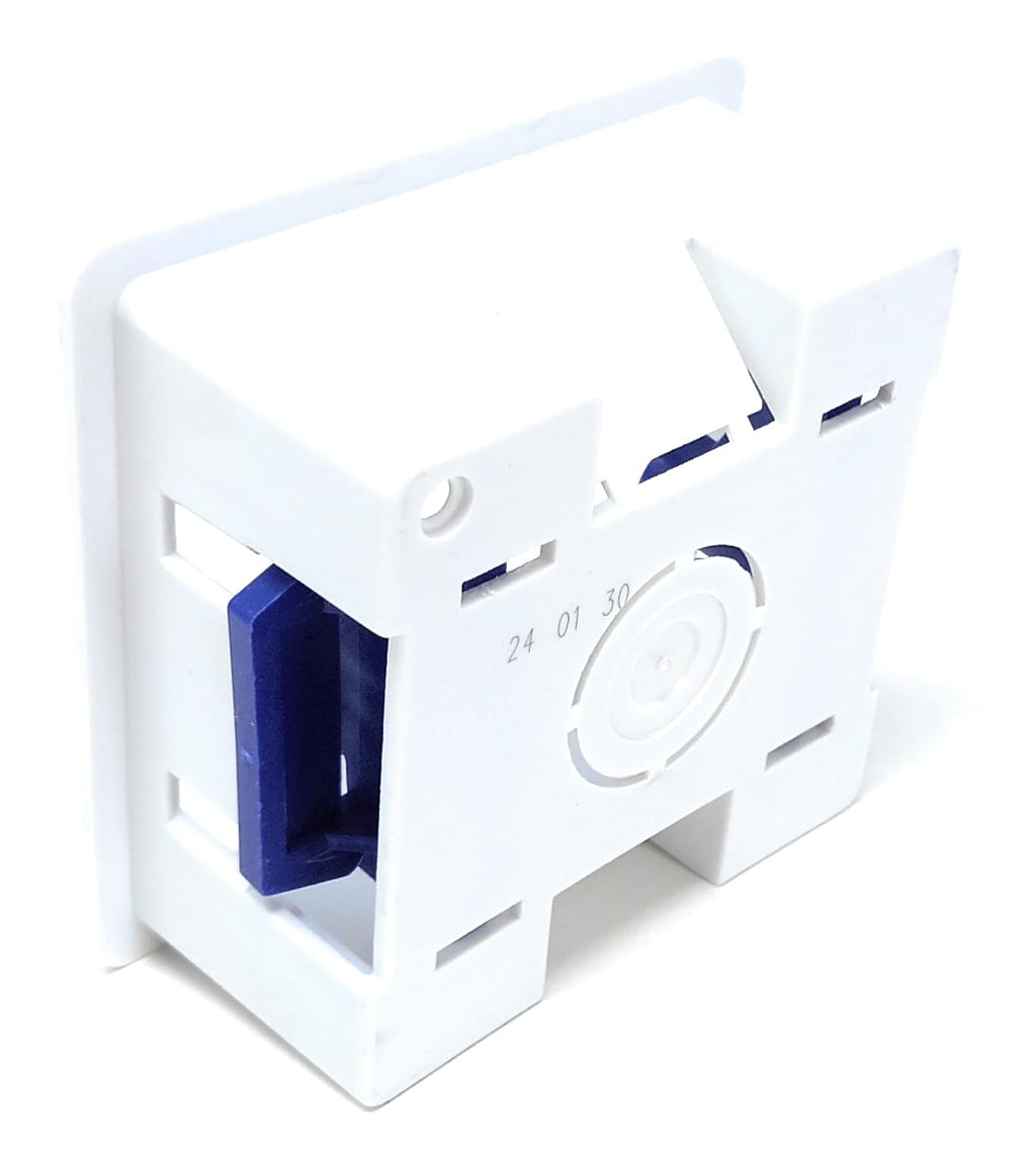 1 Gang Dry Lining Back Plasterboard Surface Pattress Box with Adjustable Lugs 35mm Deep, for Faceplate