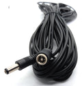 DRUT 2.5mm x 5.5mm Male to Female Power DC Connector Extension Cable Lead for CCTV Cameras, LED Lights
