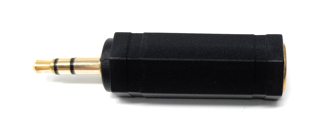 DRUT 3.5mm Stereo Jack to 6.35mm Stereo Socket Cable TRS Adapter Converter