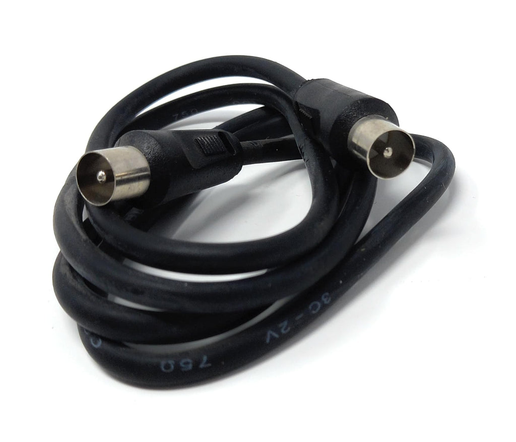 DRUT TV Male to Male Plug Coaxial Cable RG6 Aerial Digital Antenna RF Fly Lead Cable