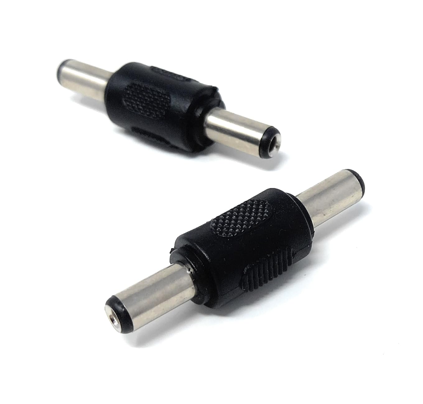 DRUT 5.5mm x 2.5mm DC Power Coupler Male to Male Plugs Gender Changer Cable Adapter
