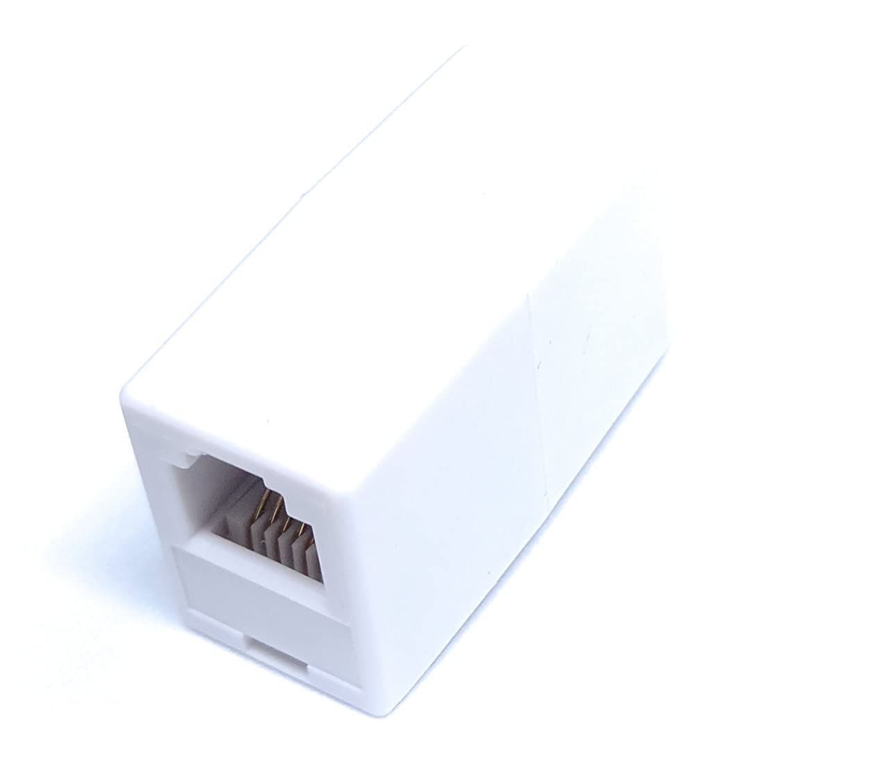 Kable RJ12 to RJ12 COUPLER ADAPTER (6P6C) In-Line Straight Wired RJ12/RJ11 ADSL Connector Socket
