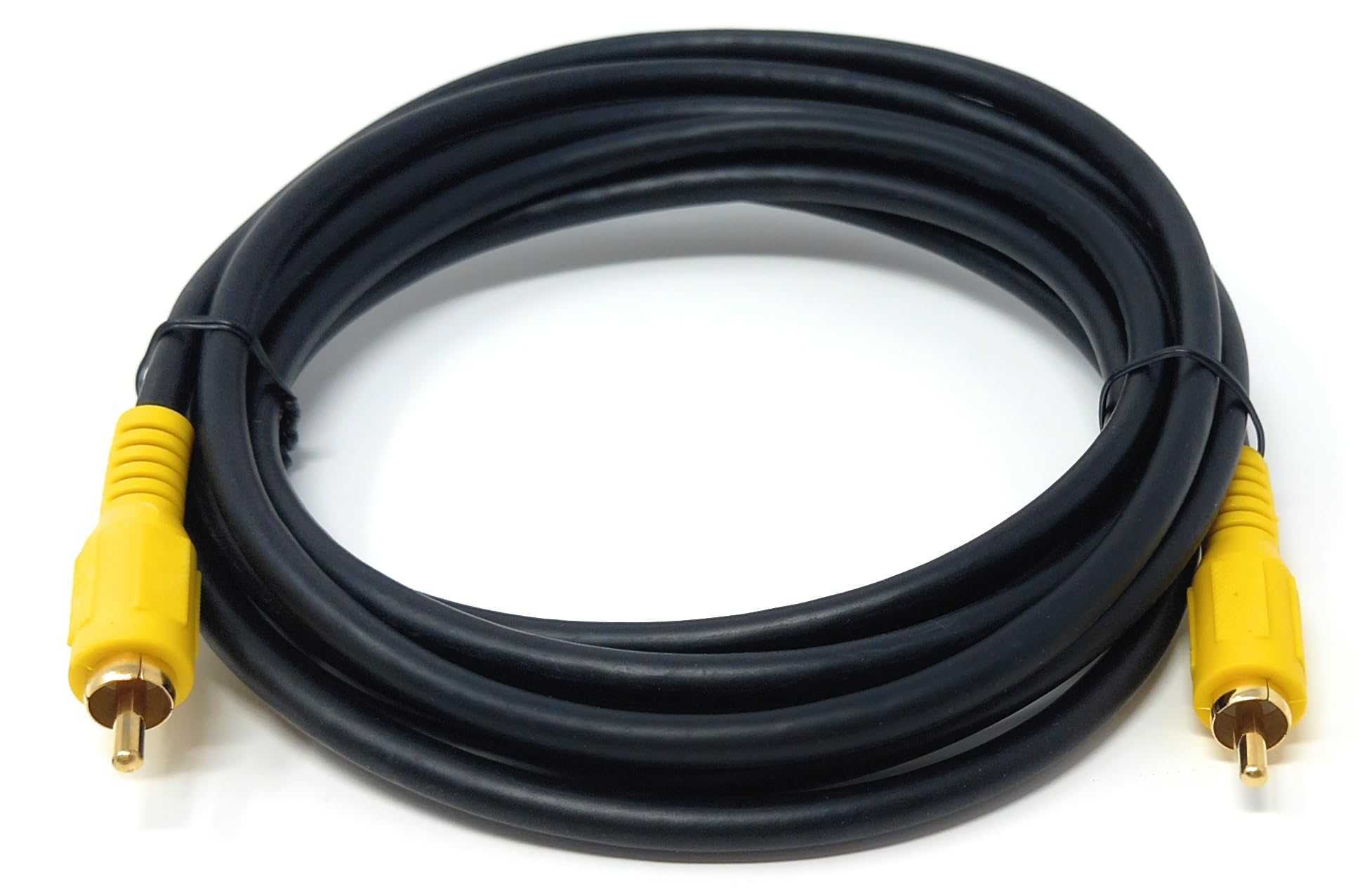 DRUT Single RCA to RCA Coaxial Phono Cable S/PDIF for Digital Audio, Home Theater, HDTV, Subwoofer, Hi-Fi Systems