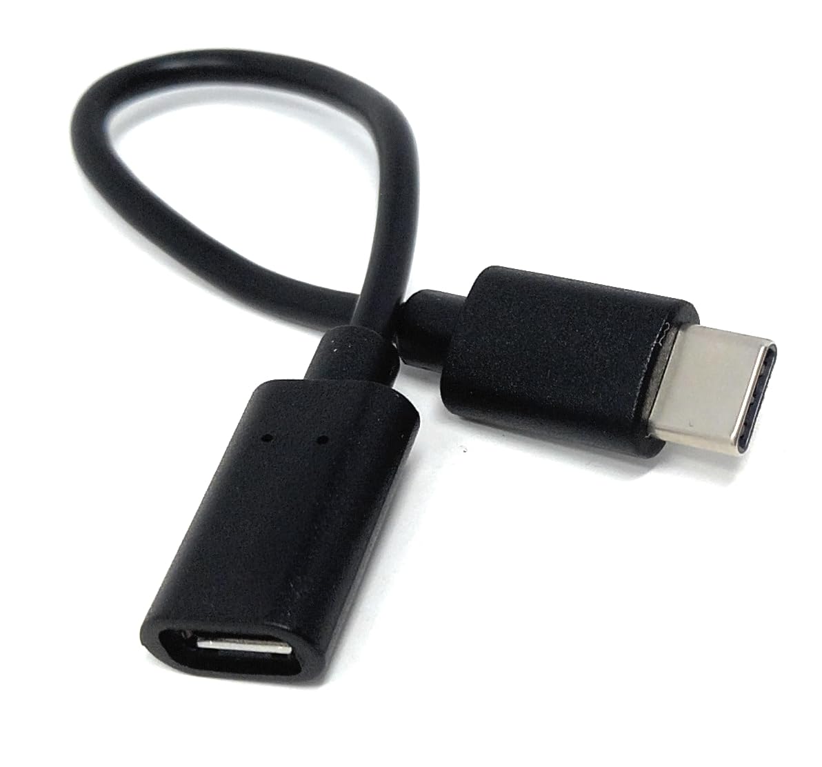 DRUT 15cm USB-C Male to Micro USB Female Adapter Cable – USB-C to Micro-B Converter Cord 0.5ft