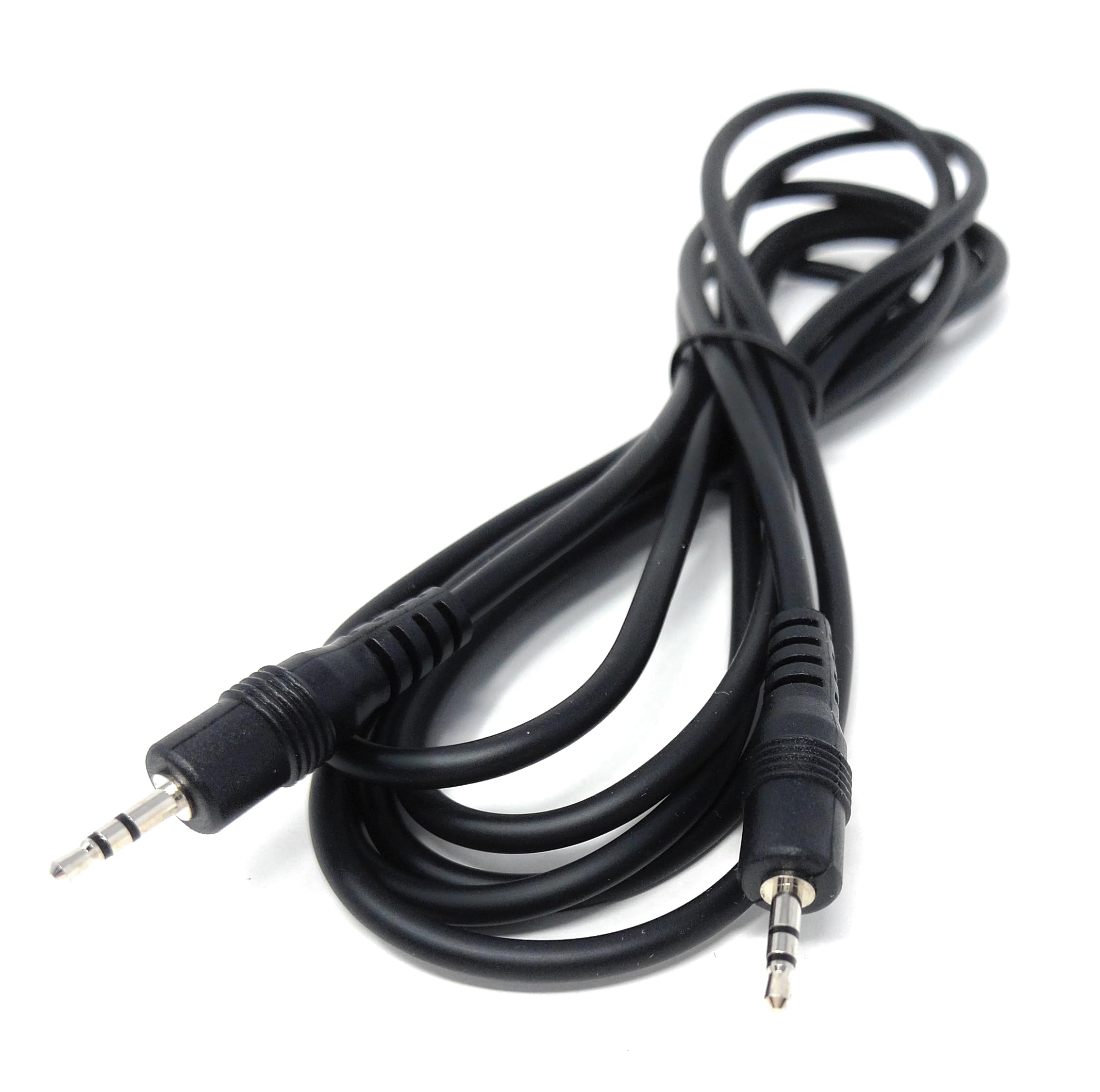 DRUT 2.5mm to 2.5mm Stereo Audio Mini Jack Plug Male to Male Cable Cord Lead, Nickel Contacts