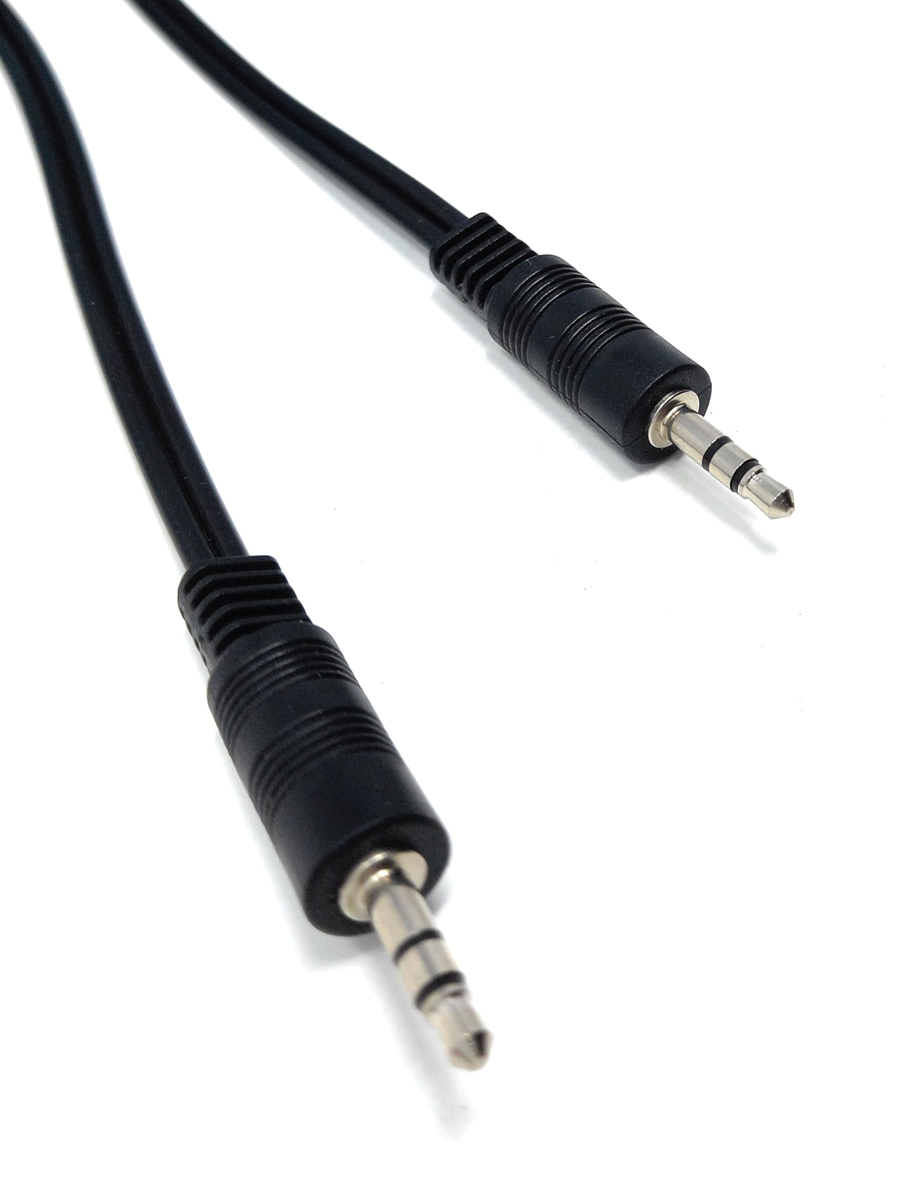 DRUT 3.5mm to 3.5mm Aux Cable Audio Lead Stereo Headphone Mini Jack Male to Male Auxiliary Cord Compatible with Car Audio, TV, PC, Tablet, Laptop, MP3, Speaker