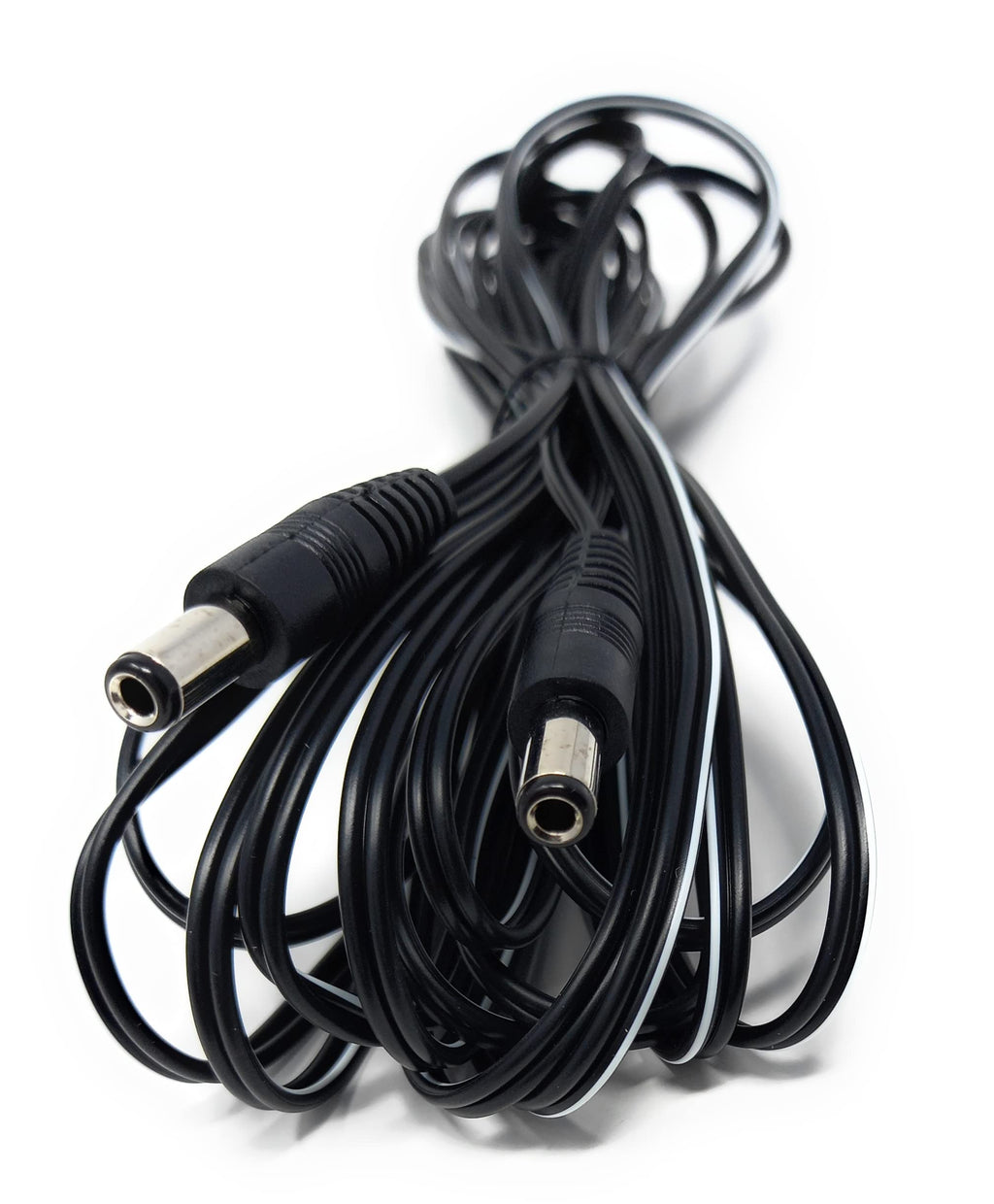 DRUT 2.5mm x 5.5mm Male to Male Power DC Connector Cable Lead for CCTV Camera, LED Lights