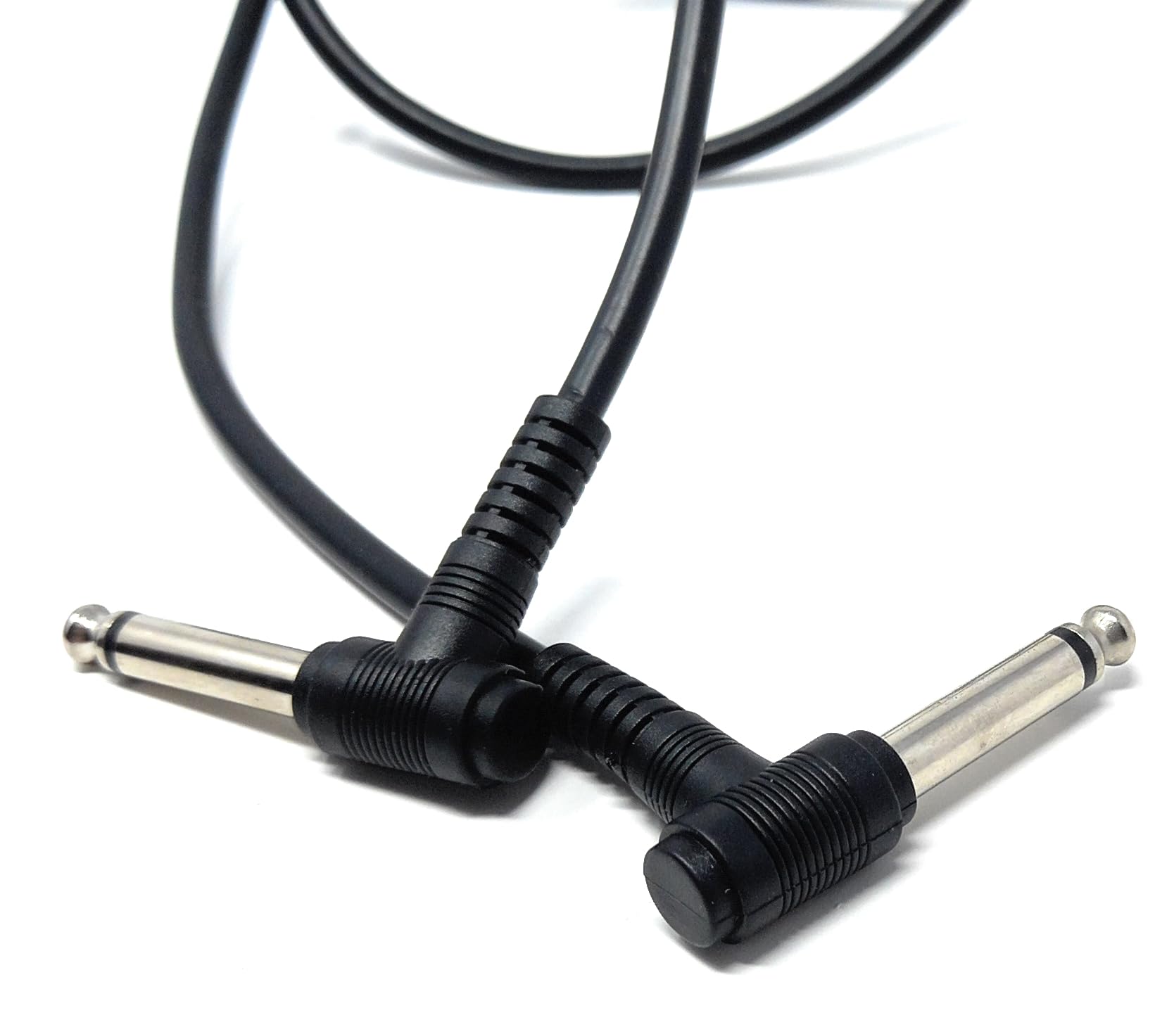 DRUT 6.35mm 1/4" TS Mono Jack to Jack Plug Lead for Guitar, Amplifiers, Music Instruments, Speakers, Microphone Cable