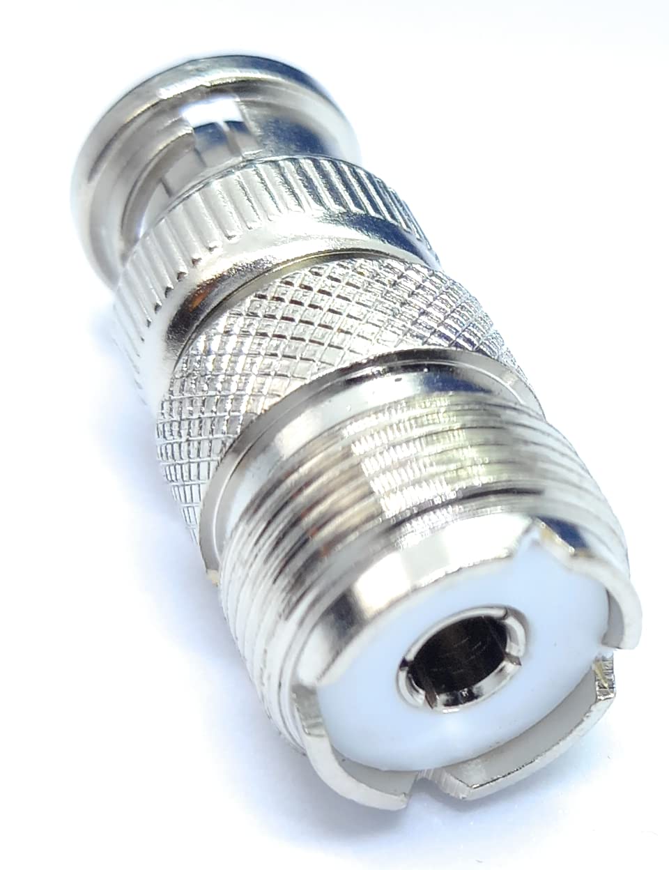DRUT BNC Male Plug to PL259 UHF Female Socket RF Adaptor RF Coaxial Connector Adapter for Ham Radio, CB Radio, and Other RF Applications