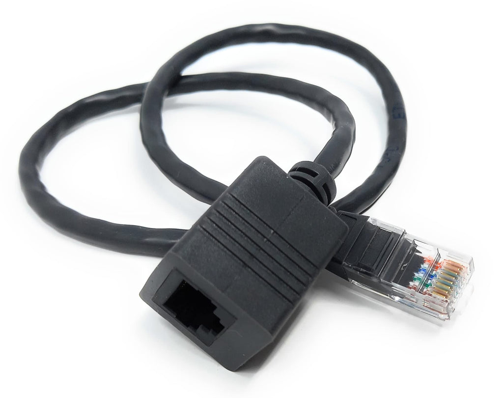 DRUT Cat5e Ethernet Extension Cable - RJ45 UTP Male to Female Network Patch Lead for Internet, LAN, and Computer Connections