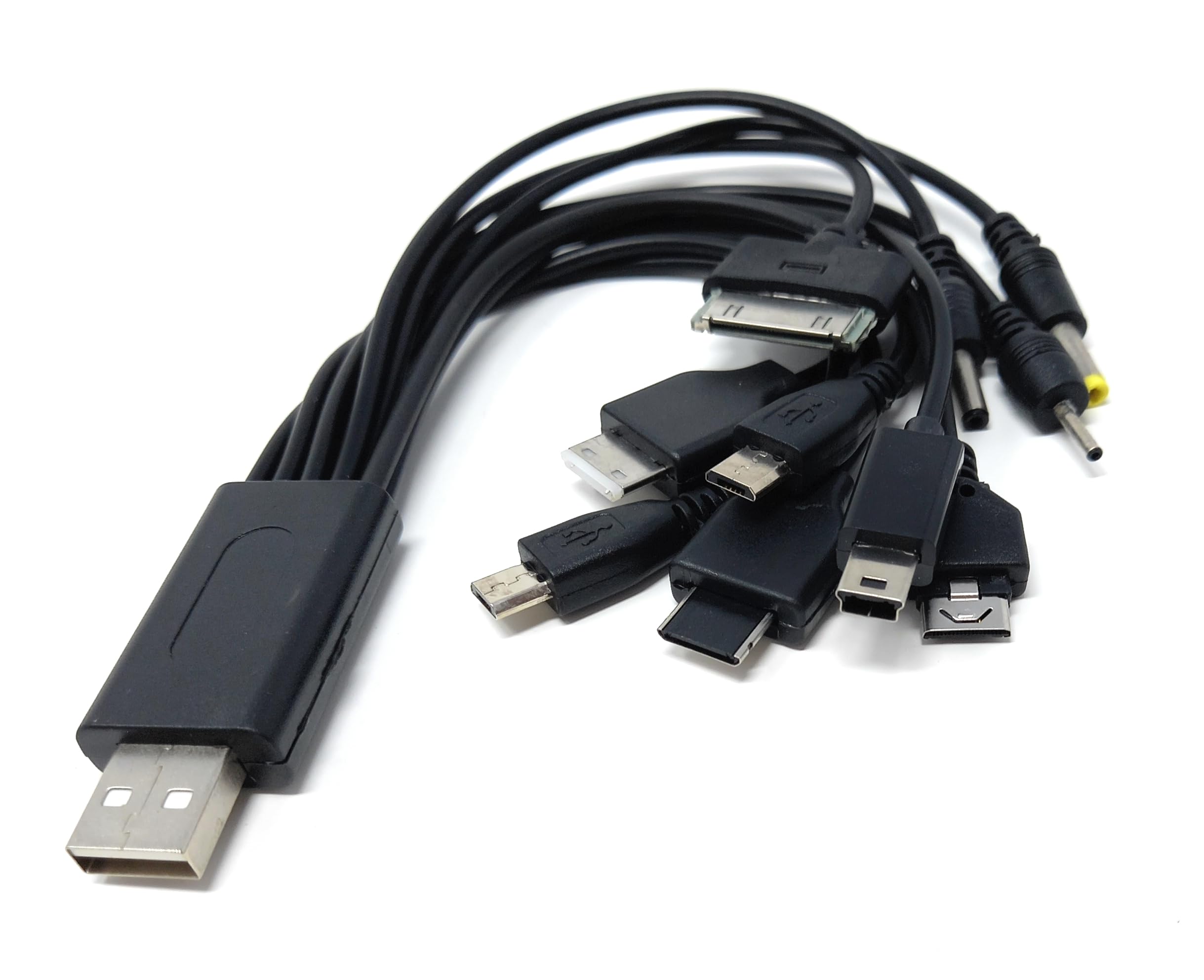 9 in 1 USB Universal Multi-Function USB Charger Cable for Classic Old Models Mobile Cell Phones Compatible With Nokia, Samsung, Sony Ericsson, PSP, HTC, Motorola, LG And So On