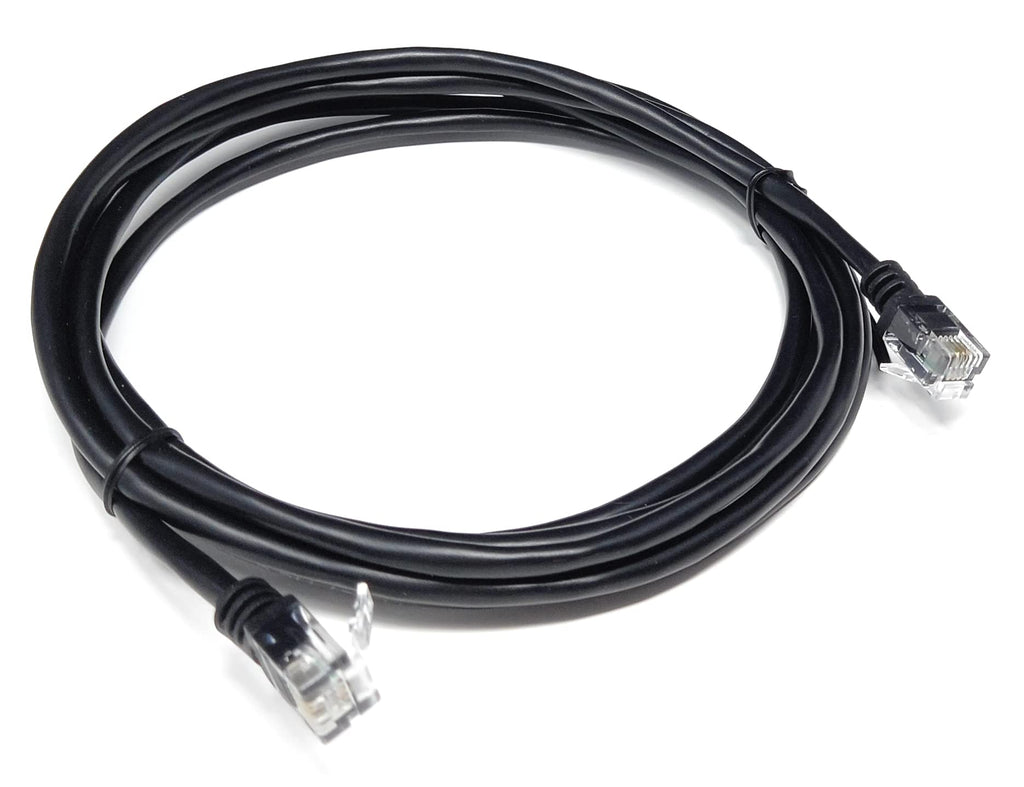 RJ11 to RJ11 ADSL 2 High Speed Broadband Modem Telephone Cable Transmits Data Up to 100 Mbits/sec, 26 AWG Supports Analogue or Digital (DSL/ISDN) Applications