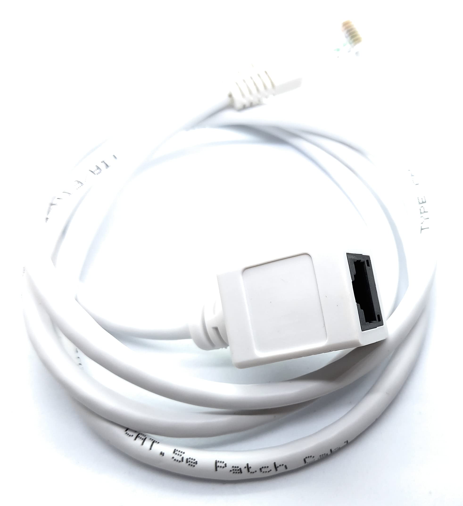 DRUT Cat5e Ethernet Extension Cable - RJ45 UTP Male to Female Network Patch Lead for Internet, LAN, and Computer Connections