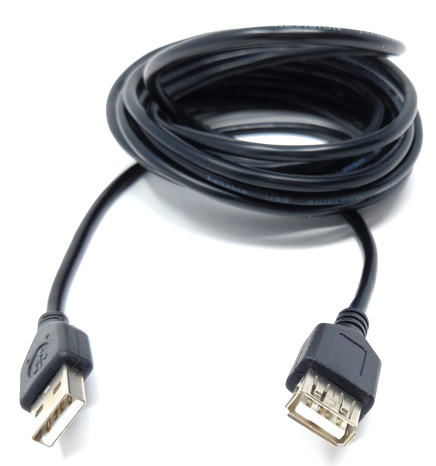 DRUT USB Male to USB Female 2.0 24AWG High Speed EXTENSION Cable A Plug to Socket