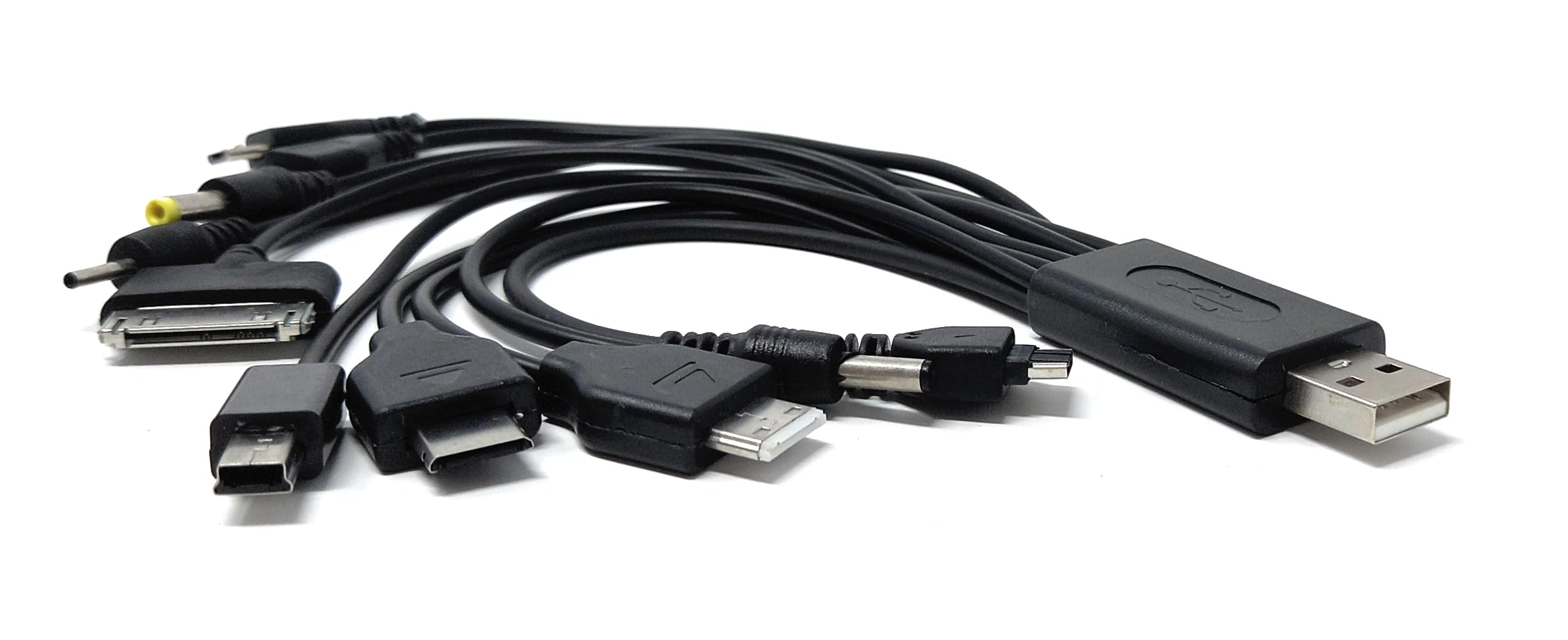 9 in 1 USB Universal Multi-Function USB Charger Cable for Classic Old Models Mobile Cell Phones Compatible With Nokia, Samsung, Sony Ericsson, PSP, HTC, Motorola, LG And So On