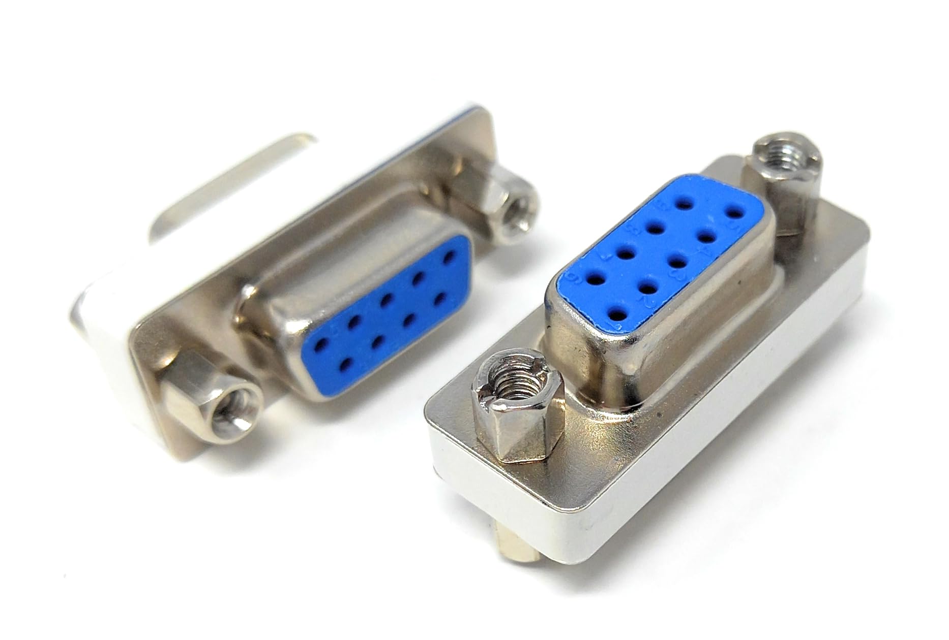 DRUT DB9 Female to Female Serial Gender Changer Adapter – D9 Connector for RS-232 Serial Devices and Extension Cables