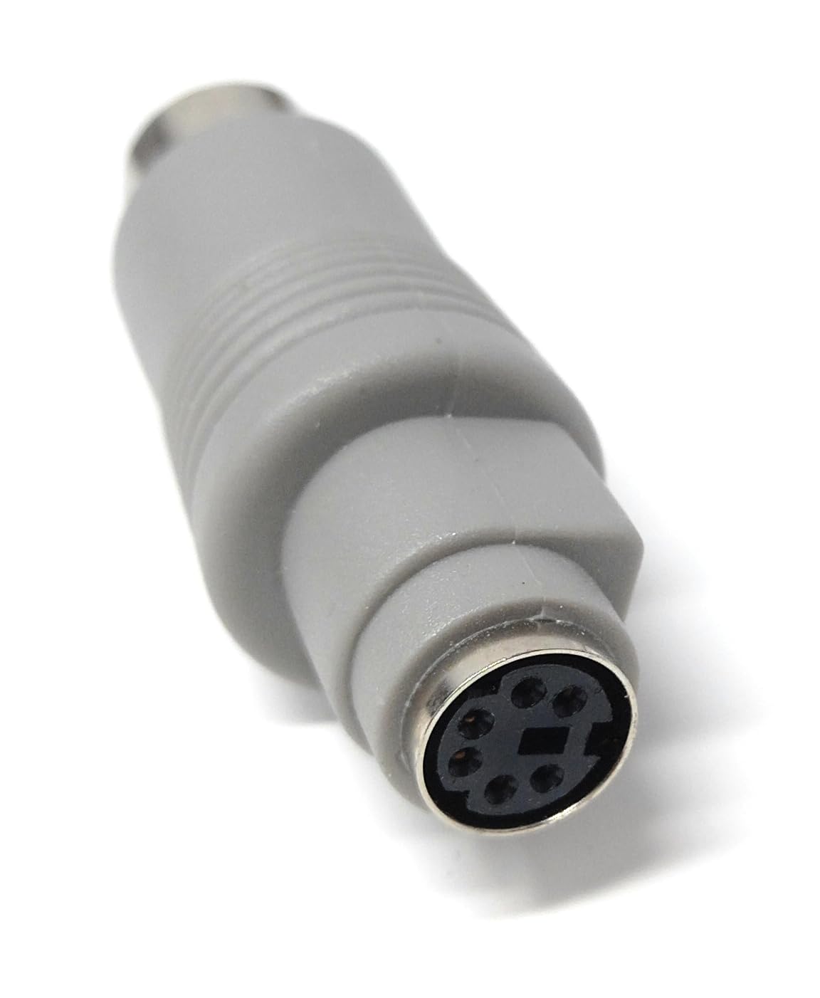 DRUT 6 Pin Mini-DIN PS/2 Female to 5 Pin DIN AT Male Adapter Cable Converter Compatible with Music Instruments, Keyboard