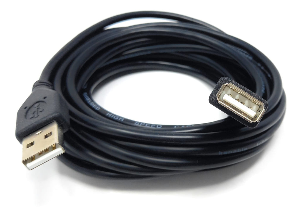 DRUT USB Male to USB Female 2.0 24AWG High Speed EXTENSION Cable A Plug to Socket