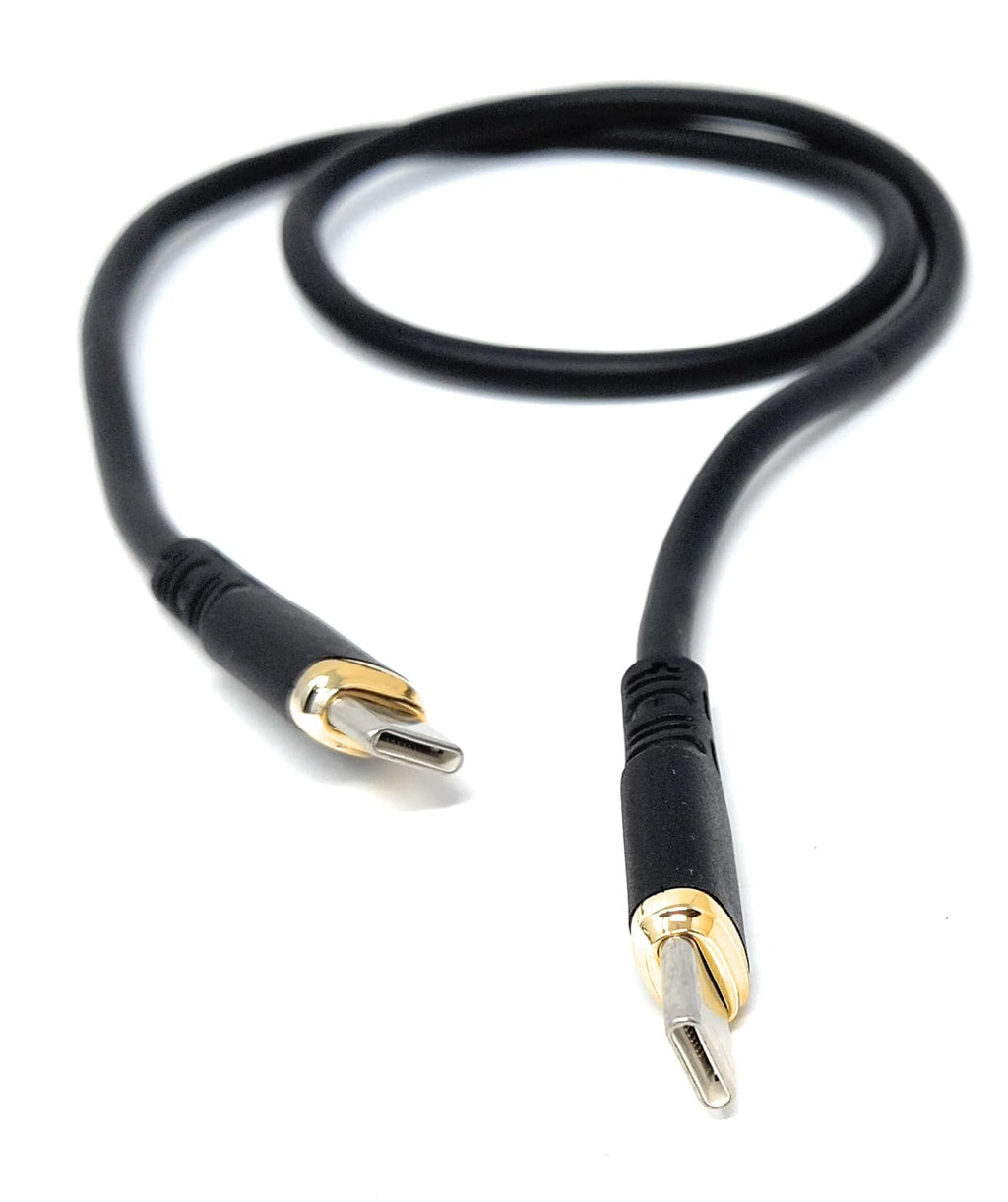 USB C to USB C 2.0 65W Metal Ended TPE Flexible Cord for Mobile Phone, Laptop, PC, Gaming Consoles Charging Data Cable