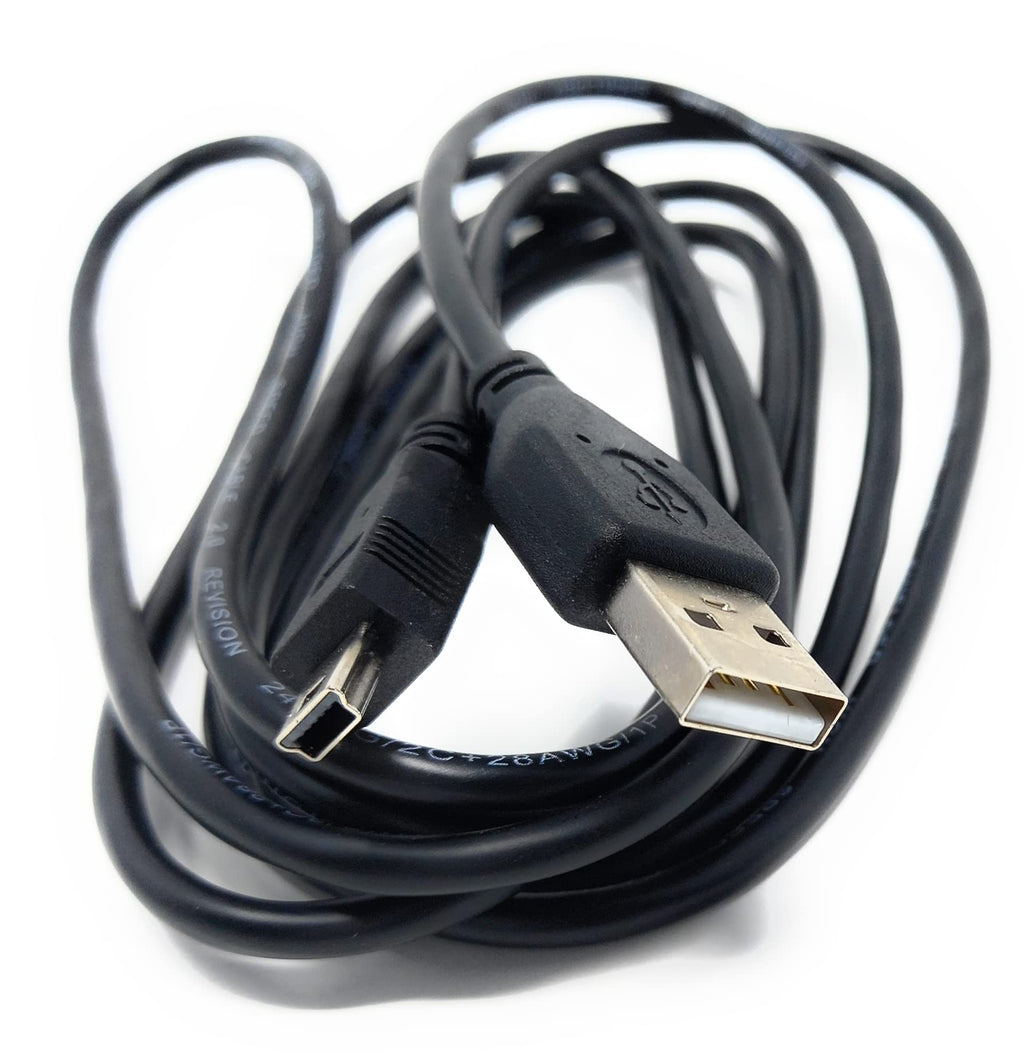 Mini USB to USB 24AWG 2.0 Hi-Speed 2.0 A-Male to Mini-B 5pin Cable Power & Data Lead