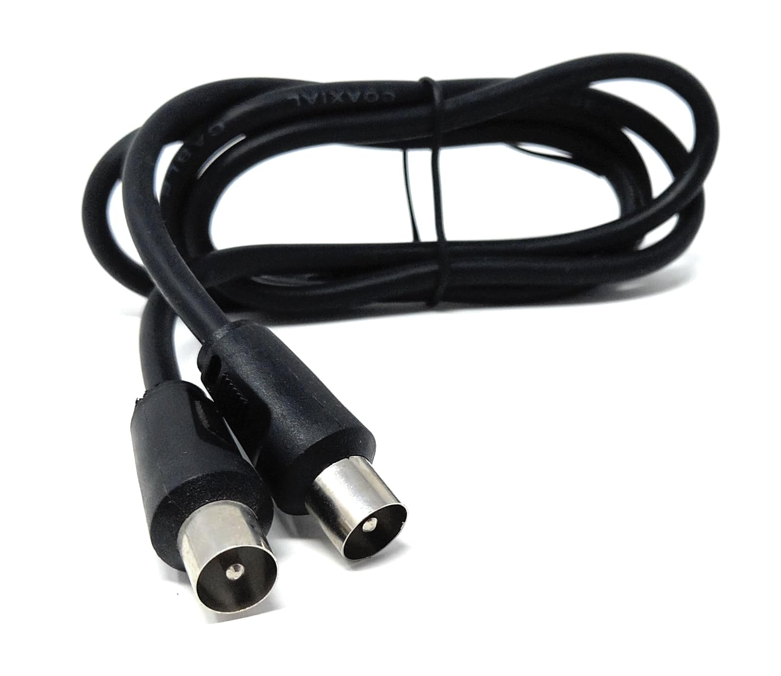 DRUT TV Male to Male Plug Coaxial Cable RG6 Aerial Digital Antenna RF Fly Lead Cable