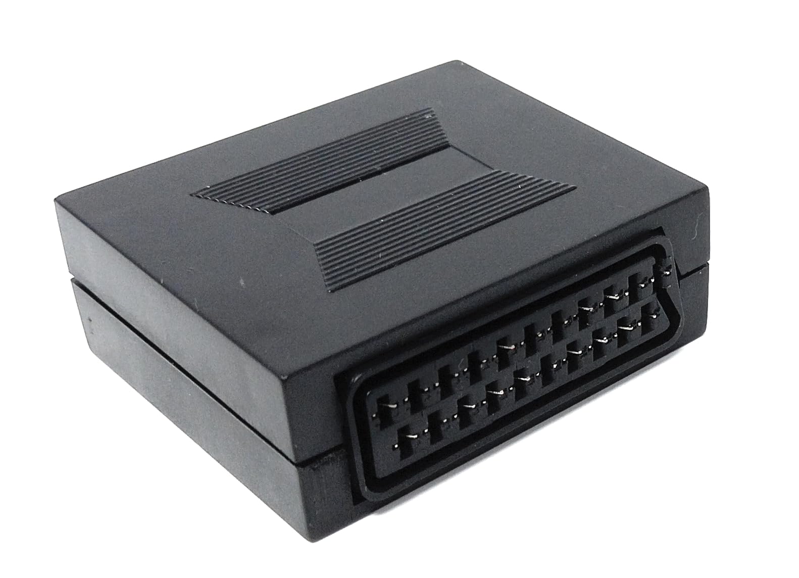 DRUT SCART Coupler 21 Pin Female to Female Socket Connector for Join Two Scart Cables Together, Gender Changer, Adapter