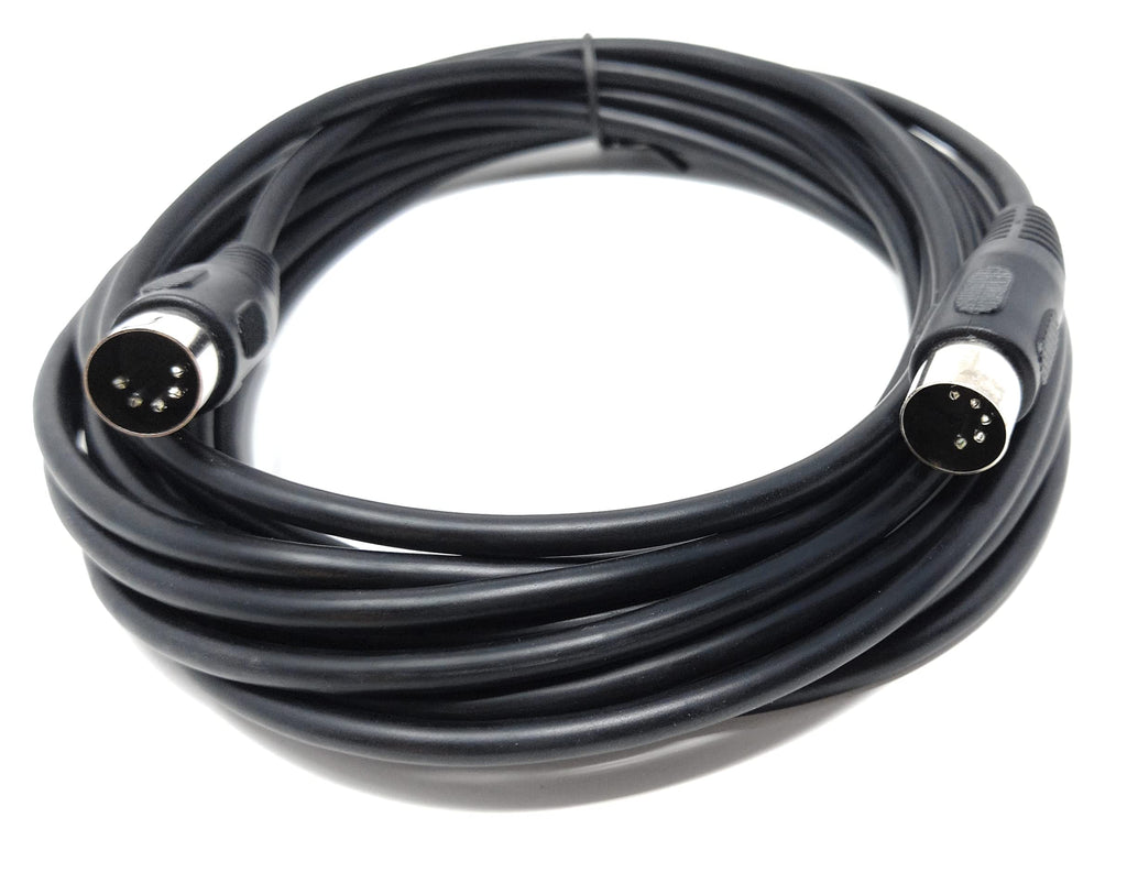 DRUT 5 Pin MIDI Male to Male DIN Plug Audio Cable for Music Instruments