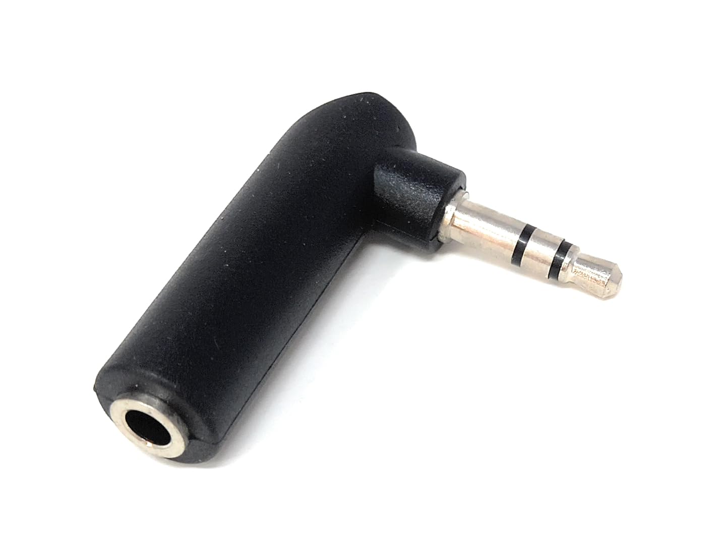 DRUT 3.5mm Stereo Audio Adapter, TRS Right Angle Jack Socket to Plug Connector for Headphones, Amps, Car AUX, Portable Devices
