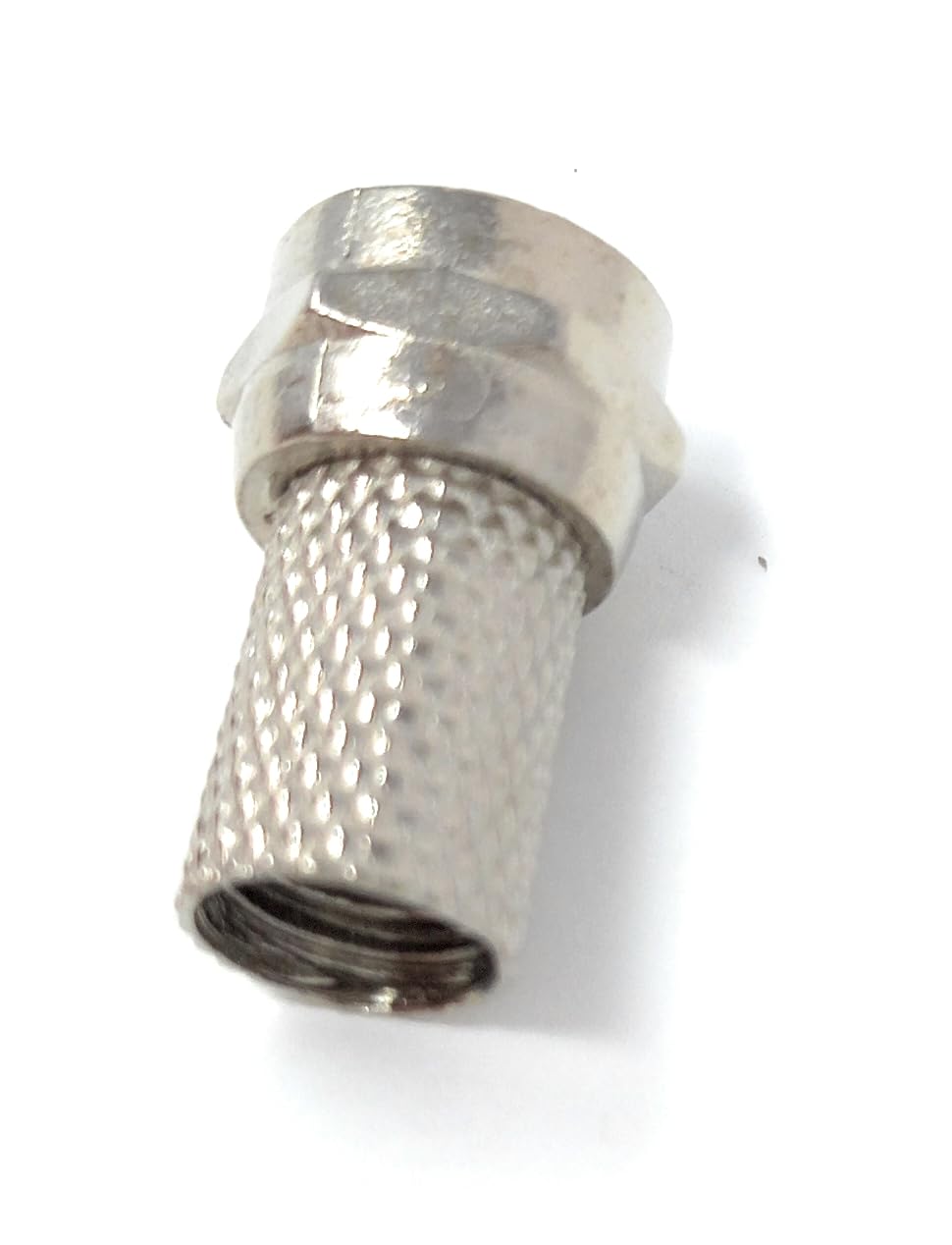 DRUT F-Type Twist-On Male Connectors Plugs For 6.5mm Coaxial Aerial RG6 Cable, Adapter