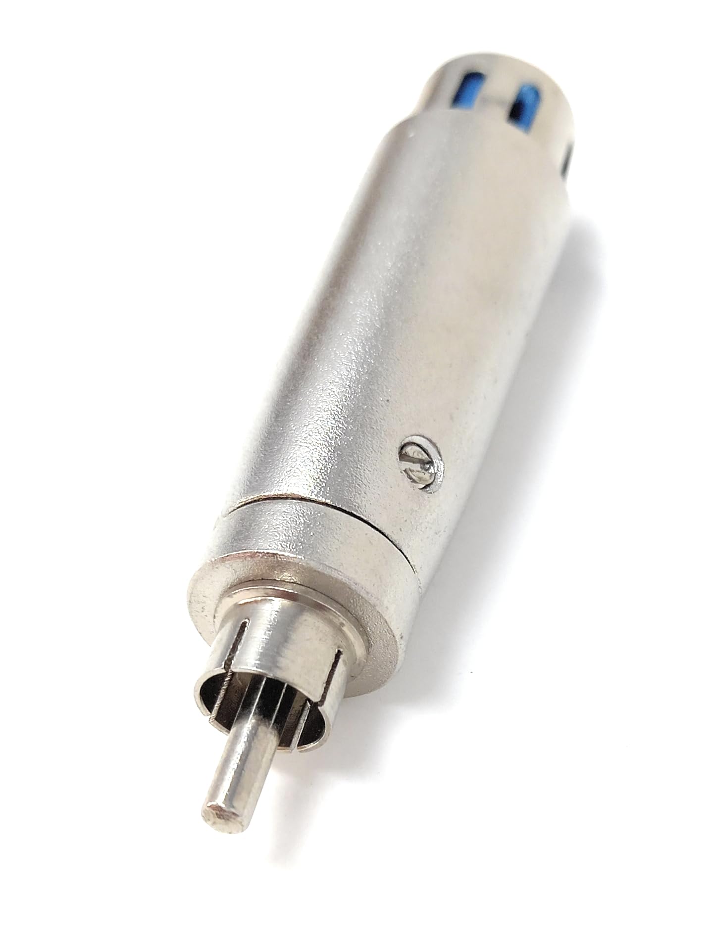 DRUT XLR Female to RCA Male Audio Adapter, Balanced to Unbalanced Connector, Metal Construction, Professional Microphone Mixer DJ Equipment Converter