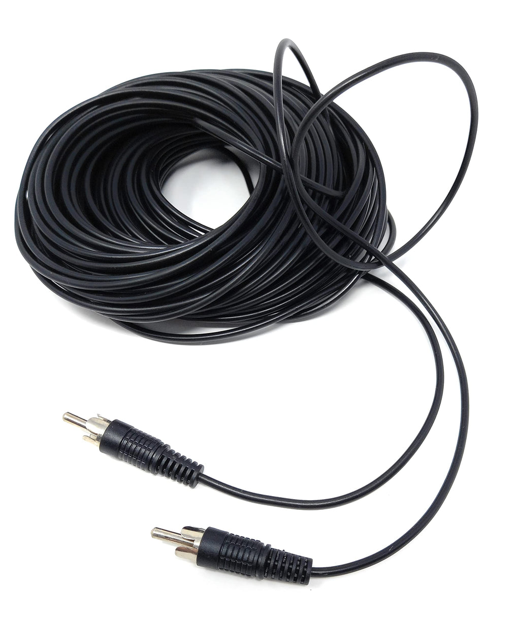DRUT Single RCA to RCA Phono Plug to Plug Audio Cable, Speaker Male to Male Lead