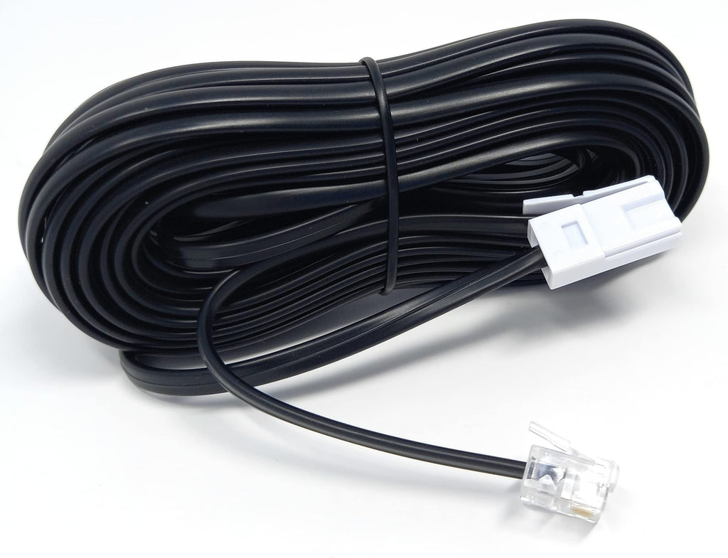 DRUT BT to RJ11 4 Wire (431A) Male to Male UK Telephone Modem Lead Cable