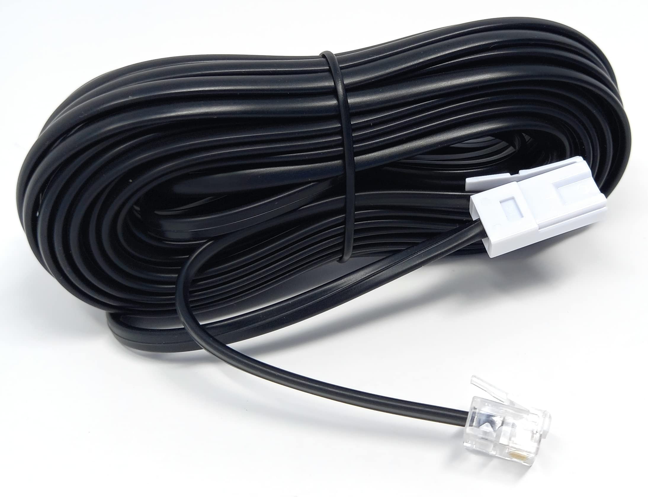 DRUT BT to RJ11 4 Wire (431A) Male to Male UK Telephone Modem Lead Cable