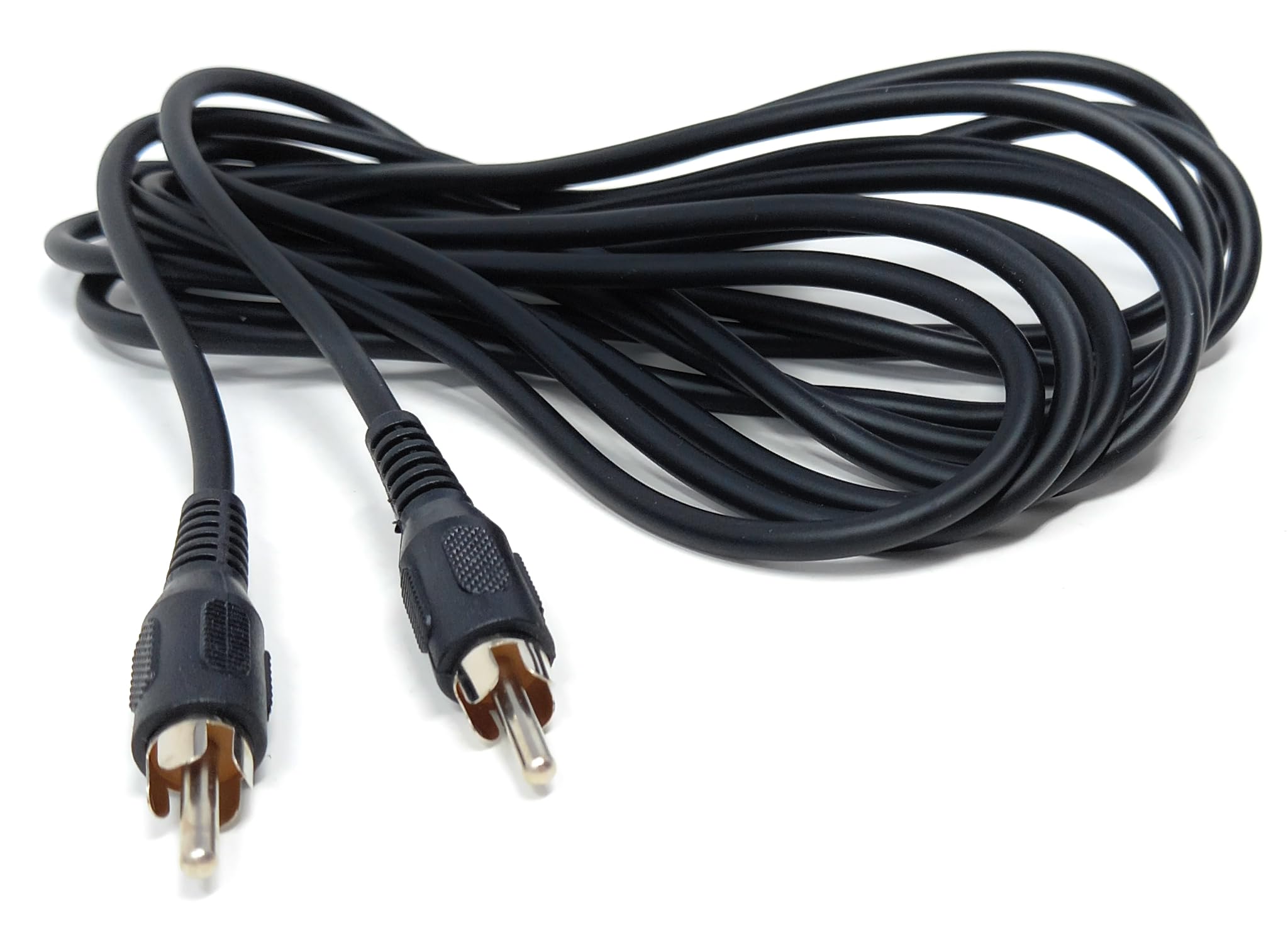 DRUT Single RCA to RCA Phono Plug to Plug Audio Cable, Speaker Male to Male Lead