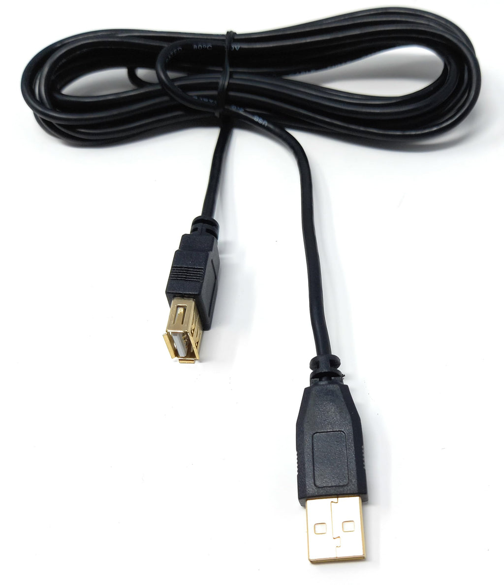 DRUT USB 2.0 Extension Lead 24AWG High Speed Cable A Plug to Socket Male to Female