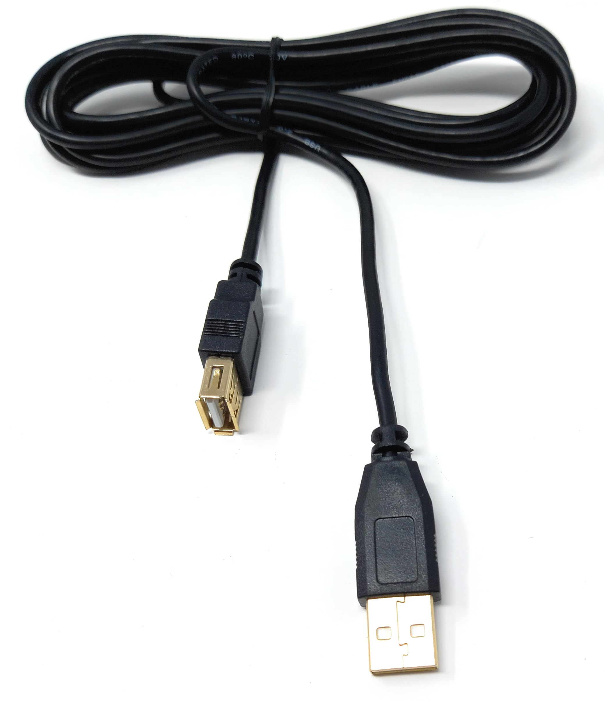 DRUT USB 2.0 Extension Lead 24AWG High Speed Cable A Plug to Socket Male to Female