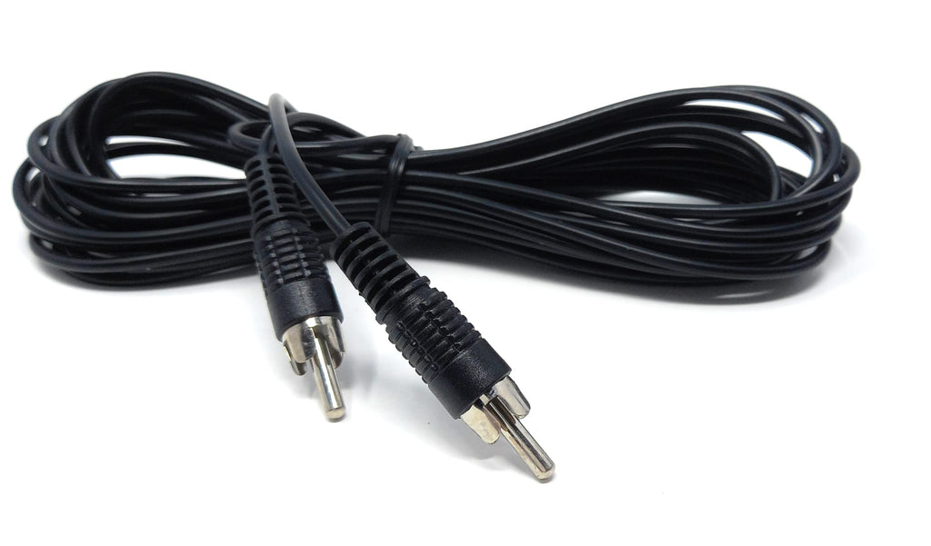 DRUT Single RCA to RCA Phono Plug to Plug Audio Cable, Speaker Male to Male Lead