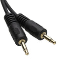 3.5mm Mono Jack Male to Male Audio Cable Gold